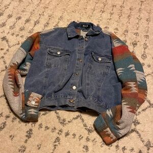 Western jean jacket